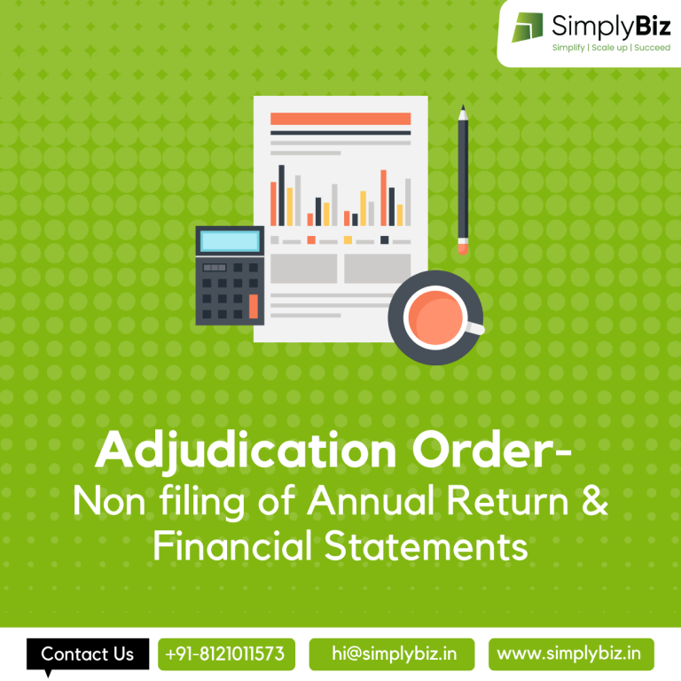 Adjudicating Order for Violation of the Provisions of Section 92 & 137 of the Companies Act, 2013 Relating to Non-filing of Annual Return & Financial Statements