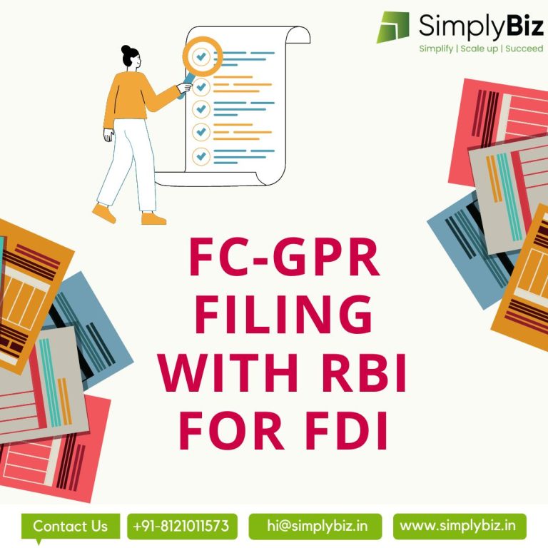 FC-GPR filing with RBI for FDI