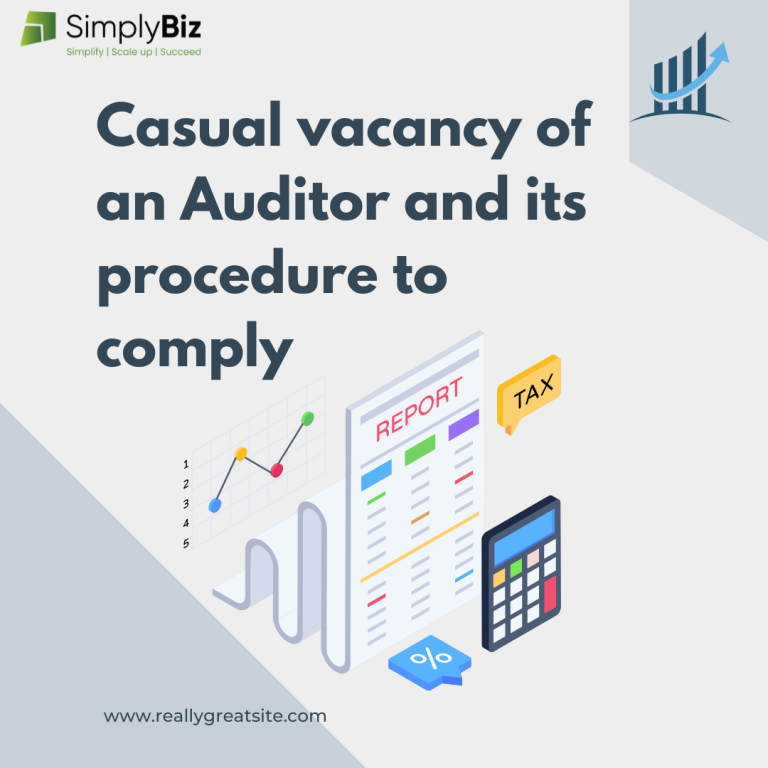 Appointment of Auditor in case of casual vacancy