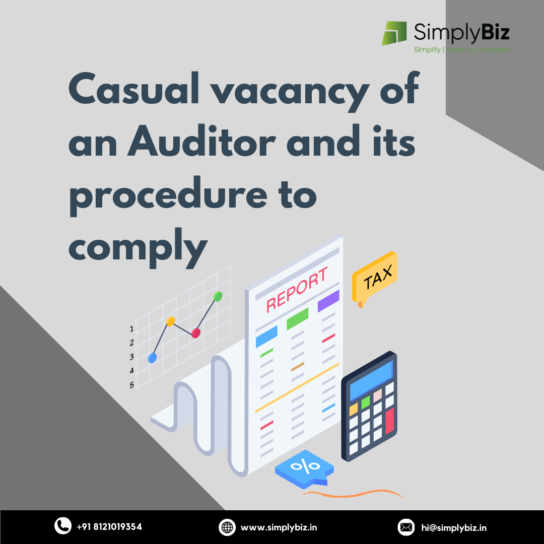 Appointment of Auditor in case of casual vacancy