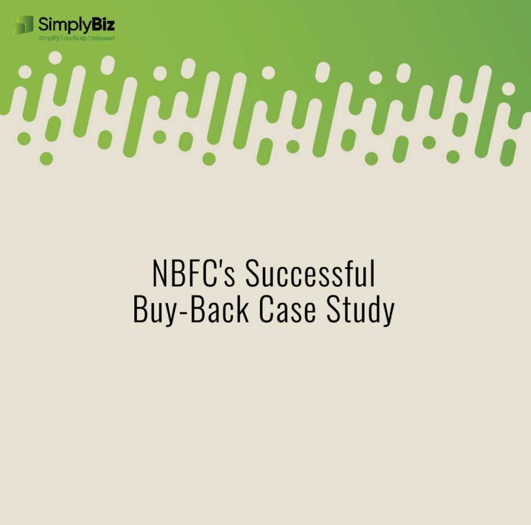 Successfully Completing a Buy-Back: Case Study of an NBFC